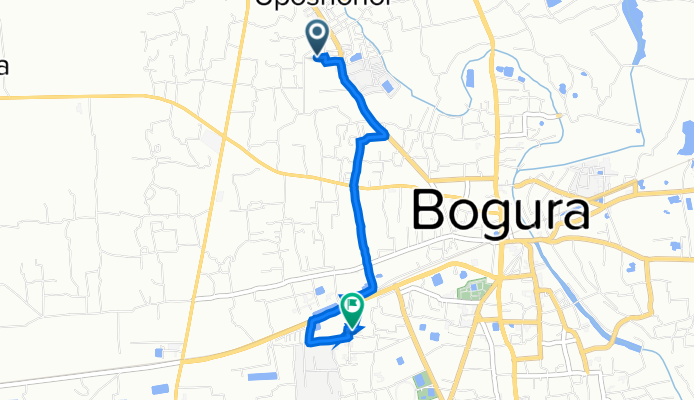 V975+RHF, Bogura to R9V6+HCQ, Bogura