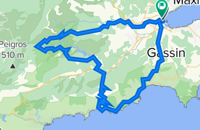 Route in der Bikemap App öffnen