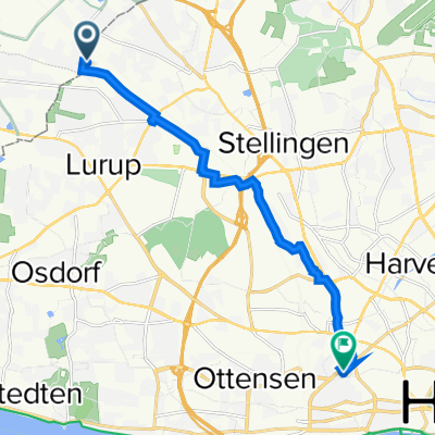 Sumpfweg 19A, Hamburg nach Hospitalstraße 111, Hamburg