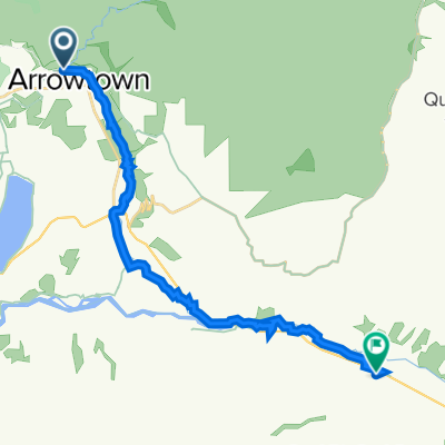 Arrowtown to Gibston Tavern (Gibston Valley)
