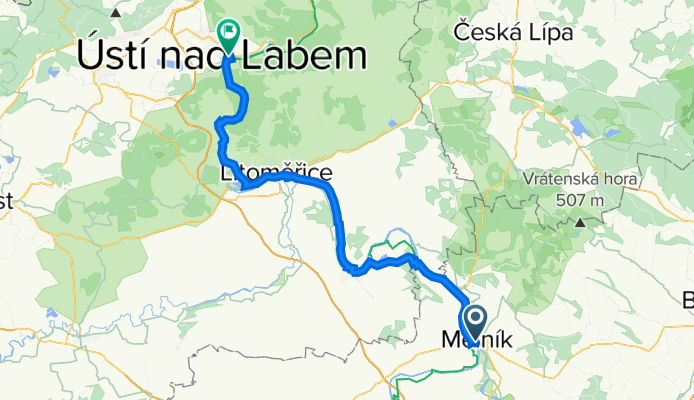 Melnik - Usti n.L