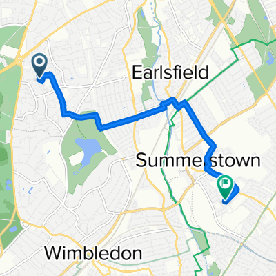 65 Swanton Gardens, London do 13 Pevensey Road, London