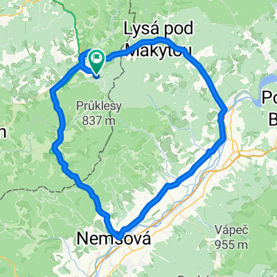 Študlov-Půchov-Nemšová-Študlov