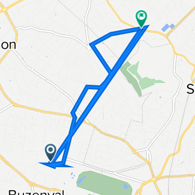 1 Cours des Bougainvillées, Rueil-Malmaison à 8–28 Rue des Plaideurs, Nanterre