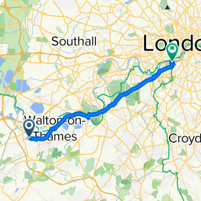 Addlestone to Queenstown Road 366