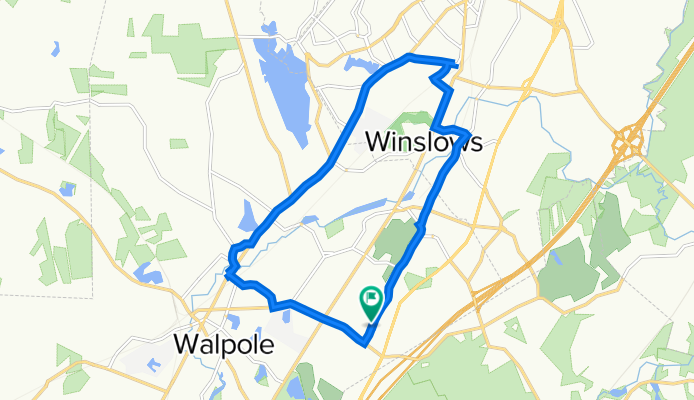 League Bike-a-thon Route