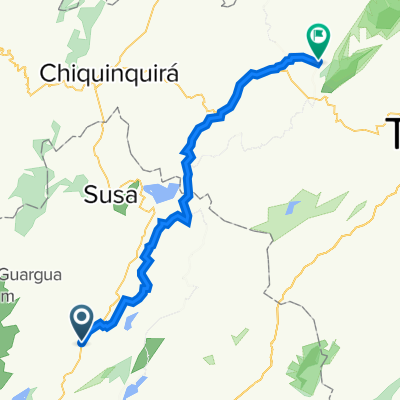 De Sutatausa à Villa de Leyva