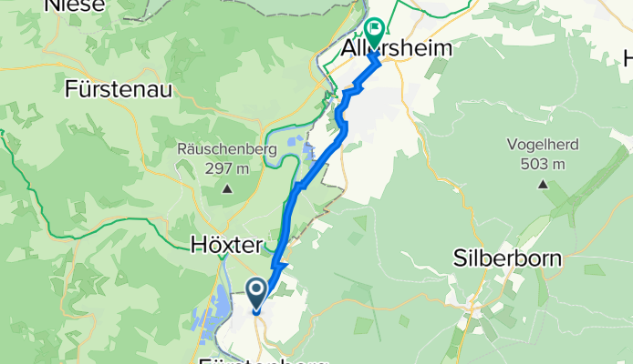 L549 1, Boffzen nach Zeppelinstraße 30, Holzminden