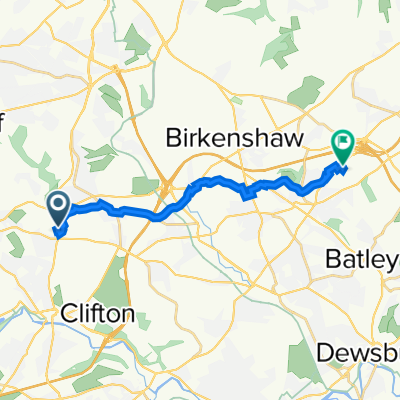 54 Highfield Ave, Brighouse to Centre 27 Business Park, Woodhead Road, Batley