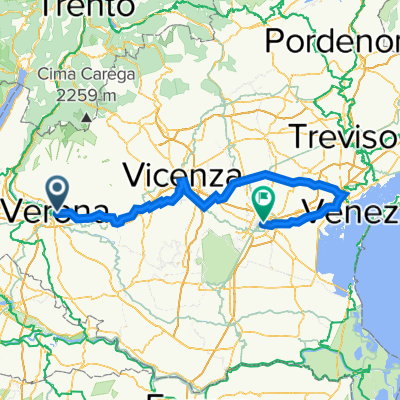Verona-Vicenza-Mestre-Padua