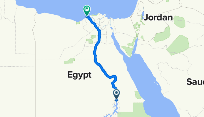 Von Aswan nach Alexandria