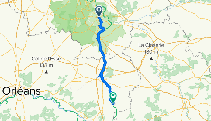 Tag 10 - BP - Fontainebleau- Chatillon-Coligny