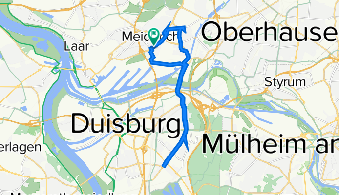 Bahnhofstraße 159A, Duisburg nach Bahnhofstraße 159A, Duisburg