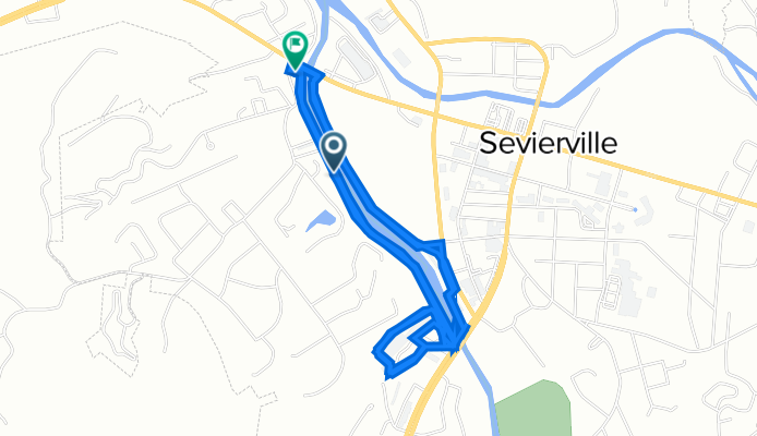 Town View Court 208, Sevierville to Hardin Lane 117, Sevierville