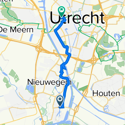 Ambachtsweg 2, Nieuwegein naar Kanaalstraat 107, Utrecht