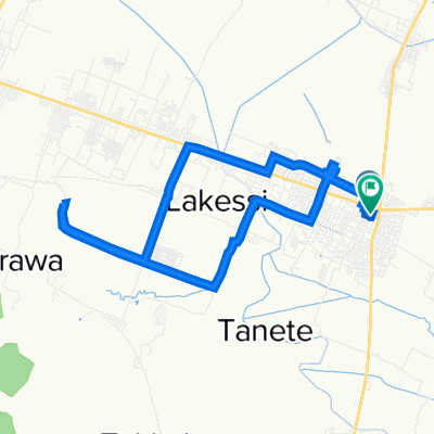 Jala TK Trikarya, Kabupaten Sidenreng Rappang to Jalan Andi Maramat, Kabupaten Sidenreng Rappang