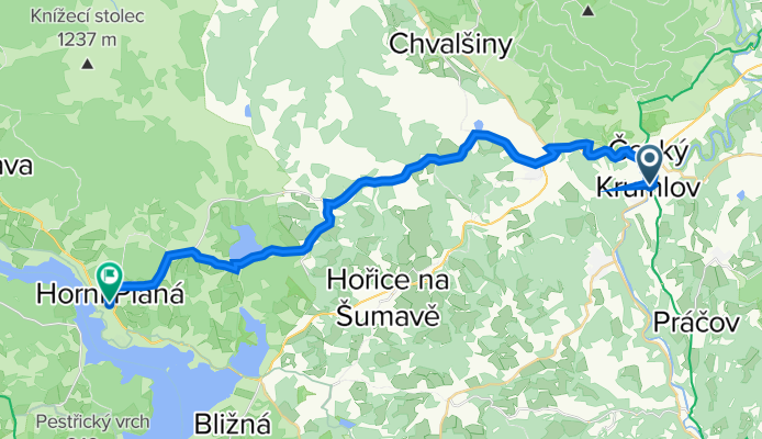 krumau- horni plana