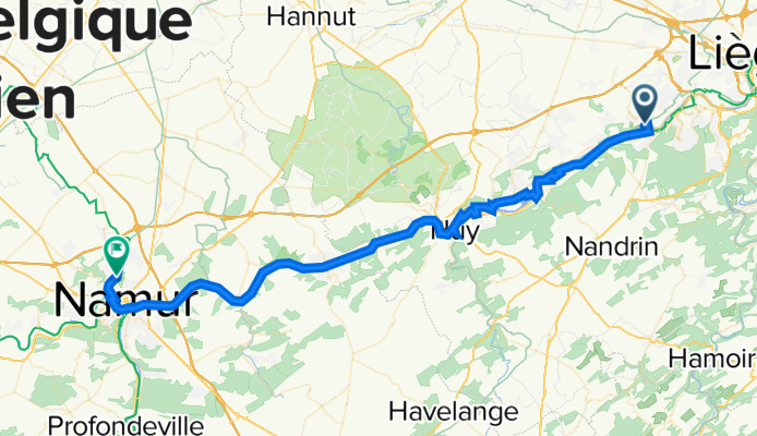 Tag 1 - BT - Lüttich - Namur