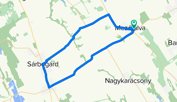 Bartók Béla utca 66., Mezőfalva to Bartók Béla utca 64., Mezőfalva