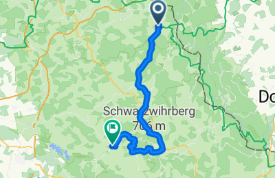 Route in der Bikemap App öffnen