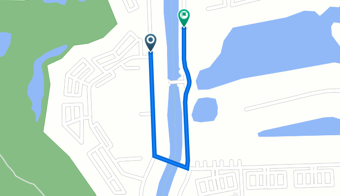 579–599 Oaks Dr, Pompano Beach to N Course Ln, Pompano Beach