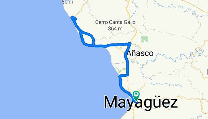 ruta mayaguez - rincon-mayaguez