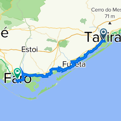 Rua da Atalaia 2, Tavira to Doca, Faro