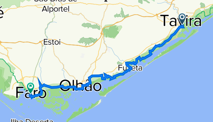 Rua da Atalaia 2, Tavira to Doca, Faro