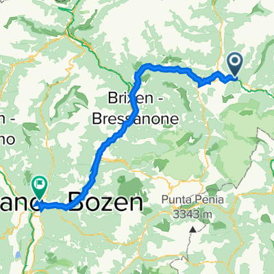 Bruneck - Brixen - Bozen