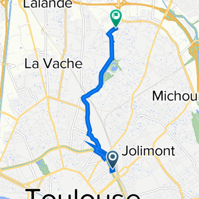 Boulevard Pierre Semard, Toulouse to Boulevard André Netwiller 31, Toulouse