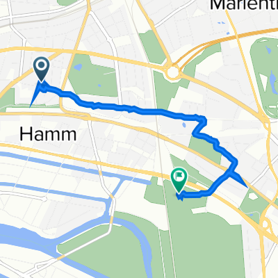 Stoeckhardtstraße 6, Hamburg nach Hamburg-Mitte, Hamburg