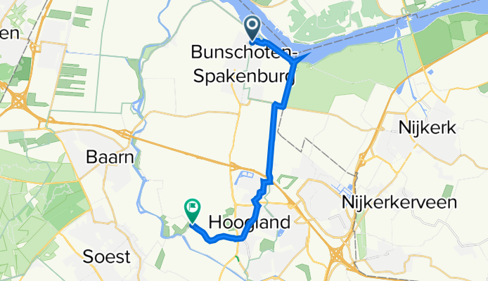 Spuiplein 1, Spakenburg naar Malesluispad, Hoogland