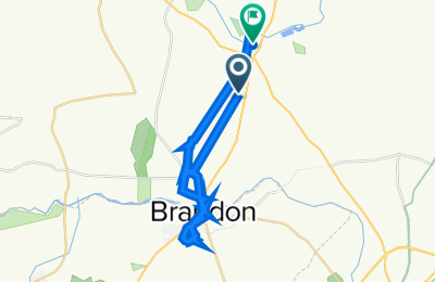 Route in der Bikemap App öffnen