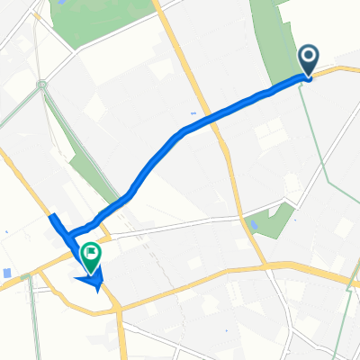 Eberswalder Straße 2, Berlin nach Chausseestraße 123, Berlin