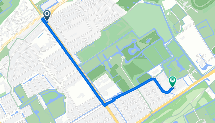 Van Alkemadelaan 313, Den Haag naar Floris Arntzeniusplein 103, Den Haag