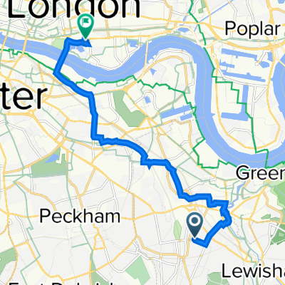 68C Upper Brockley Road, London to 4 Gemini Court, Thomas More Sq, London