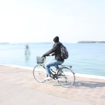 Isola del Lido di Venezia in bici