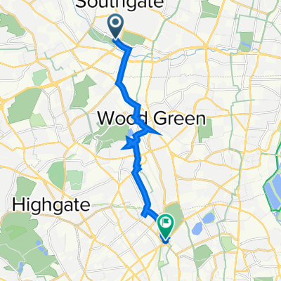 20 Morton Way, London to 269-271 Seven Sisters Road, London