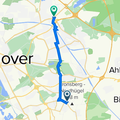 Liethfeld 19, Hannover nach HDI-Platz 1, Hannover