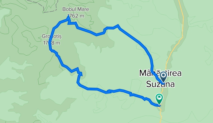 Suzana-Bobu Mare - Vf Grohotis - Poiana Bobu