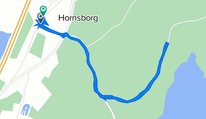 Hornsborg 26, Hamneda to Hornsborg 26, Hamneda
