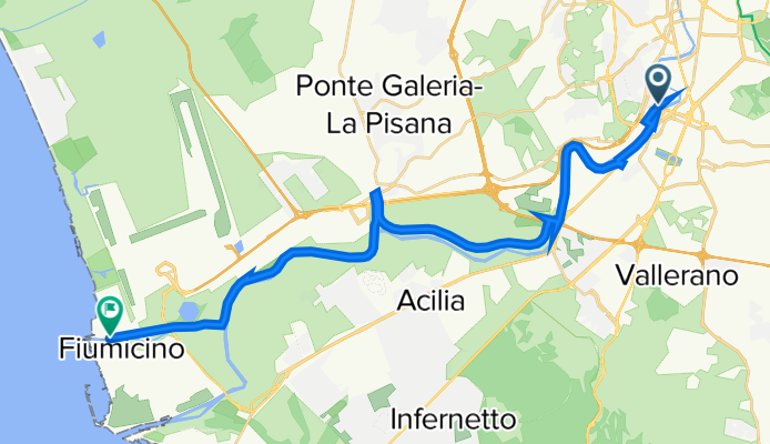 Via Vaiano, Roma a Via della Torre Clementina 140, Fiumicino