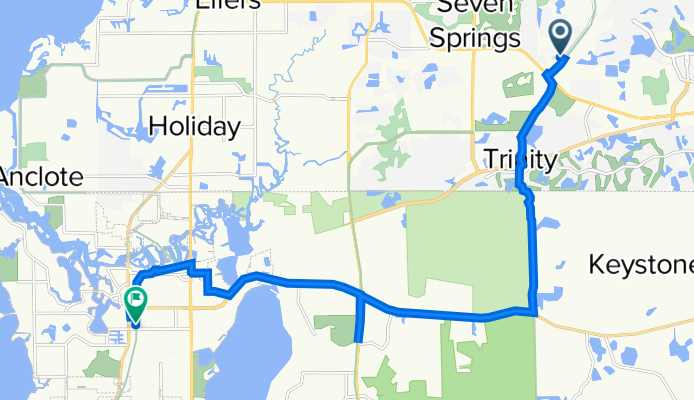 3042 Town Ave, New Port Richey to 159 E Oakwood St, Tarpon Springs