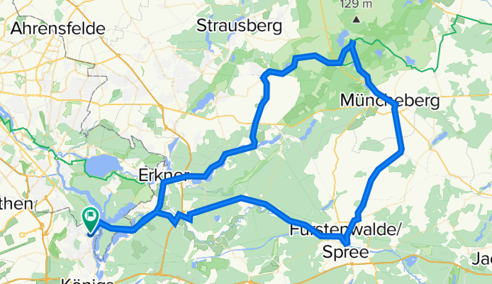 Zeuthen-Buckow-Fürstenwalde-Zeuthen