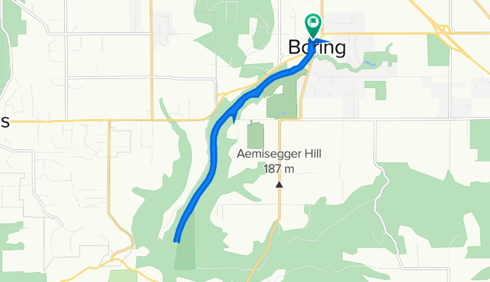 28000 SE Dee St, Boring to 28000 SE Dee St, Boring