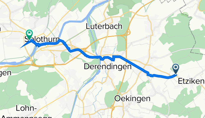 Bahnweg 4, Etziken nach Heilbronnerstrasse 19, Solothurn