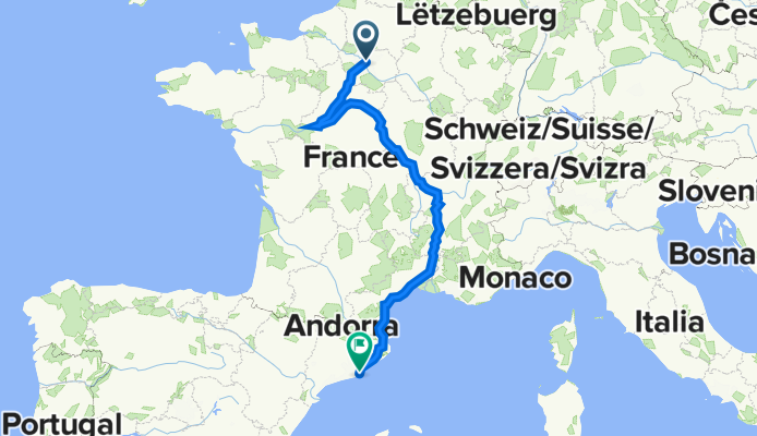 Paris - Barcelona