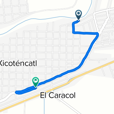 Calle Diego Rivera 915, Xicoténcatl a Calle Libramiento Doctor Rodolfo Torre Cantú 202–216, Xicoténcatl