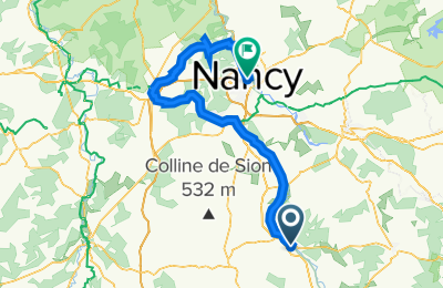 Route in der Bikemap App öffnen