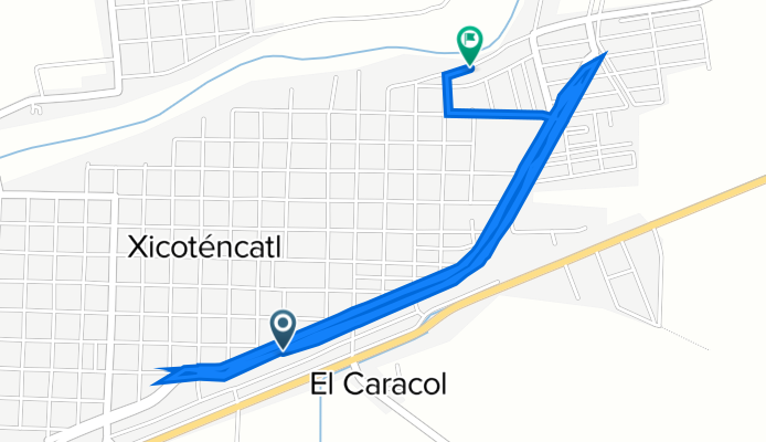 Calle Libramiento Doctor Rodolfo Torre Cantú 202–216, Xicoténcatl a Calle Diego Rivera 449–462, Xicoténcatl